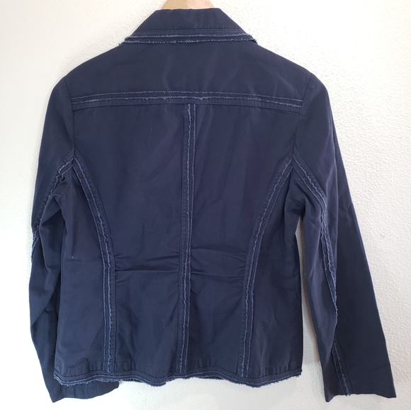 Sundance Navy Blazer Size 6 - Picture 6 of 11